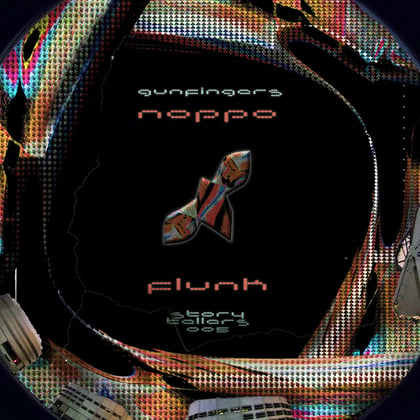 Flunk album by Noppo - Drum and Bass Cover Art
