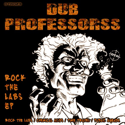 Rock The Labs EP album by Dub Professors - Drum and Bass Cover Art
