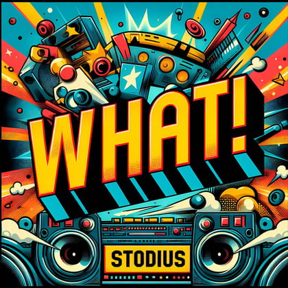What (Including Interrex Remix) album by Stodius - Drum and Bass Cover Art