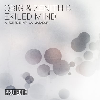 Exiled Mind album by Qbig - Drum and Bass Cover Art