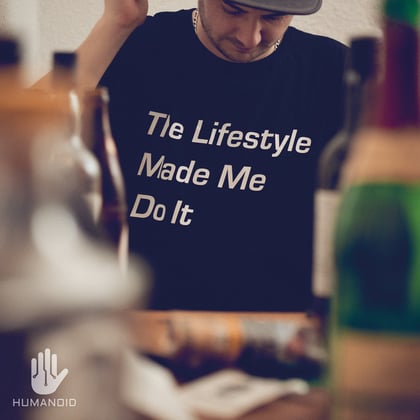 The Lifestyle Made Me Do It EP album by PRTCL - Drum and Bass Cover Art