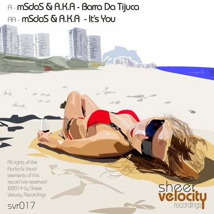 Barra Da Tijuca / It's You album by MSDOS & A.K.A. - Drum and Bass Cover Art