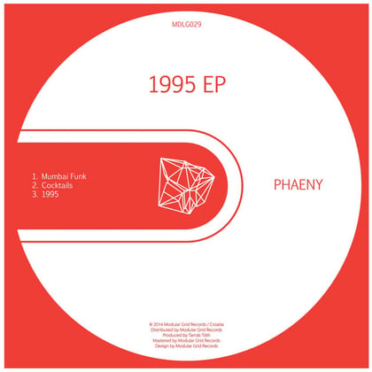 1995 album by Phaeny - Drum and Bass Cover Art