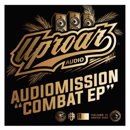 Combat EP album by Audiomission - Drum and Bass Cover Art