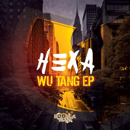 Wu Tang EP album by Hexa - Drum and Bass Cover Art