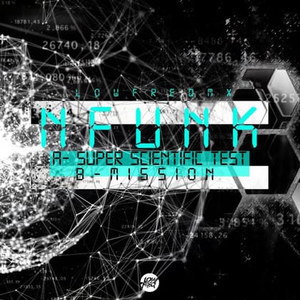 Super Scientific Test album by Nfunk - Drum and Bass Cover Art