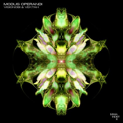 Modus Operandi album by Vektah - Drum and Bass Cover Art