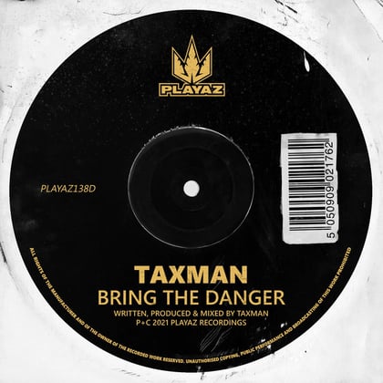 Bring the Danger album by Taxman - Drum and Bass Cover Art