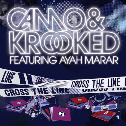 Cross The Line album by Mefjus & Camo & Krooked - Drum and Bass Cover Art