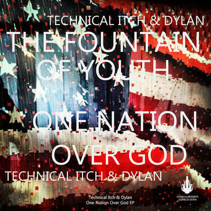 One Nation Over God EP album by Technical Itch - Drum and Bass Cover Art