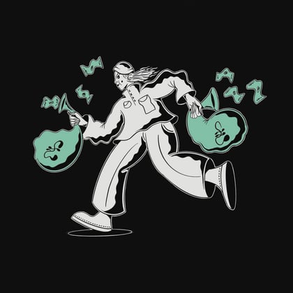 Tryna Get This Money album by DLR - Drum and Bass Cover Art