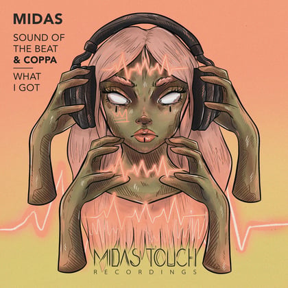Sound of the Beat / What I Got album by Coppa - Drum and Bass Cover Art