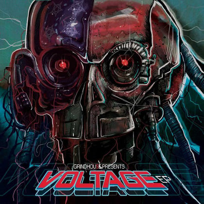 Voltage EP album by Dr Meaker & Voltage - Drum and Bass Cover Art