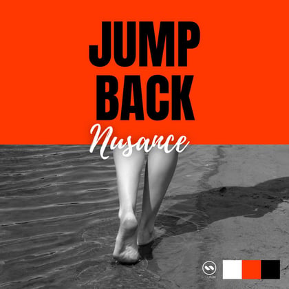 Jump Back album by Nusance - Drum and Bass Cover Art