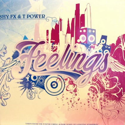 Feelings album by SHY FX & T. Power - Drum and Bass Cover Art