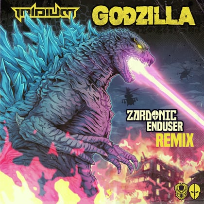 Godzilla (Zardonic & Enduser Remix) album by Zardonic - Drum and Bass Cover Art