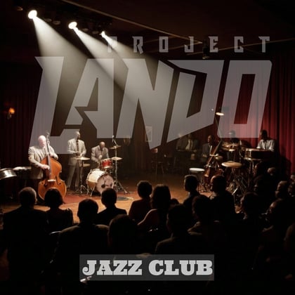 Jazz Club album by Project Lando - Drum and Bass Cover Art