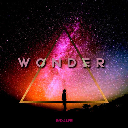 Wonder album by MSDOS & Bad 4 Life - Drum and Bass Cover Art