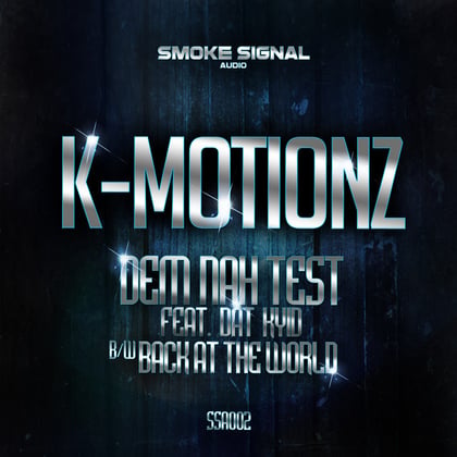 Dem Nah Test / Back At The World album by K Motionz - Drum and Bass Cover Art
