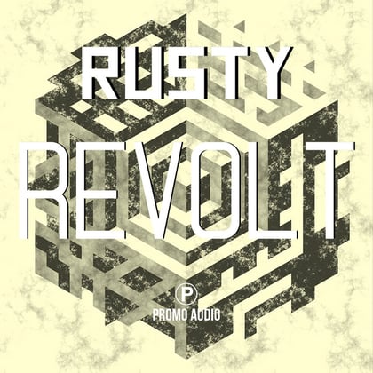 Revolt album by DJ Rusty - Drum and Bass Cover Art