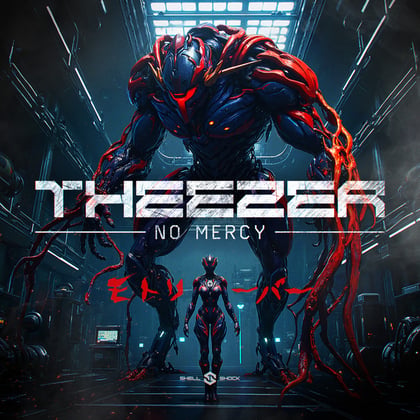 No Mercy album by Theezer - Drum and Bass Cover Art