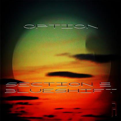Blueshift / Section 9 album by Option - Drum and Bass Cover Art
