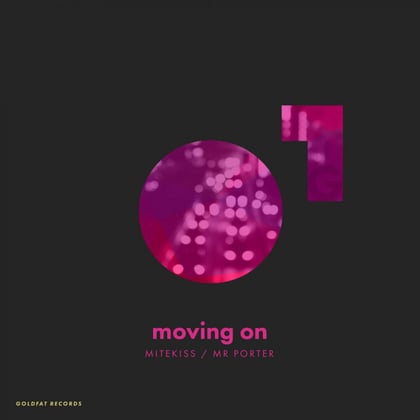 Moving On album by Mitekiss & Mr Porter - Drum and Bass Cover Art