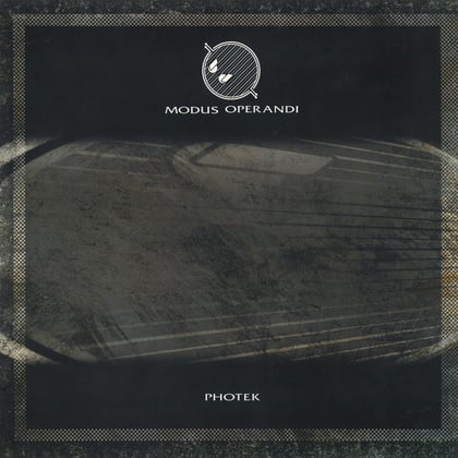 Modus Operandi album by Photek - Drum and Bass Cover Art