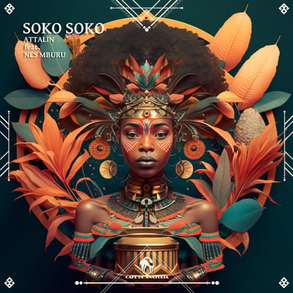 Soko Soko album by Tengu, ATTALIN & Cafe De Anatolia - Drum and Bass Cover Art