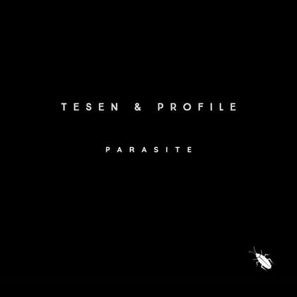 Parasite album by Tesen - Drum and Bass Cover Art