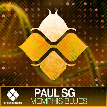 Memphis Blues album by Paul SG - Drum and Bass Cover Art