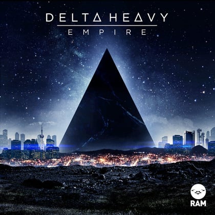 Empire album by Delta Heavy - Drum and Bass Cover Art