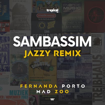Sambassim (Jazzy Remix) album by Mad Zoo & Fernanda Porto - Drum and Bass Cover Art