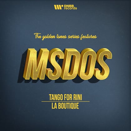 Tango for Rini (Golden Tone Series) album by Dan Guidance & MSDOS - Drum and Bass Cover Art