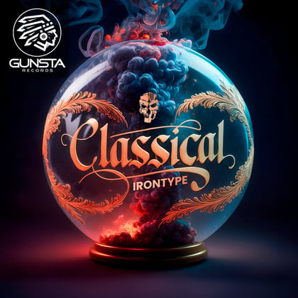 Classical album by IRONTYPE - Drum and Bass Cover Art