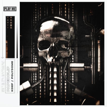Koef / Polydome album by Paperclip - Drum and Bass Cover Art