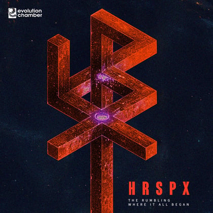 The Rumbling / Where It All Began album by HRSPX - Drum and Bass Cover Art