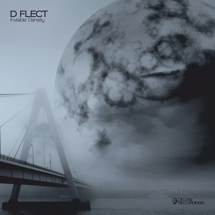 Invisible Density album by D Flect - Drum and Bass Cover Art