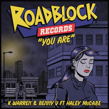 You Are album by Benny V - Drum and Bass Cover Art