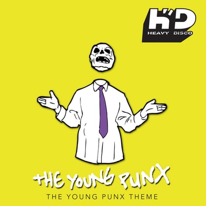 The Young Punx Theme album by John B - Drum and Bass Cover Art