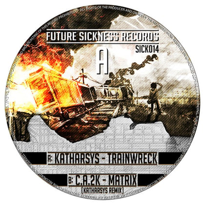Train Wreck / Matrix (Katharsys Remix) album by Katharsys - Drum and Bass Cover Art