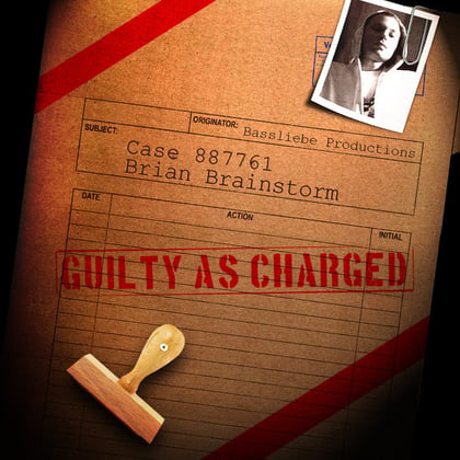 Guilty As Charged album by Isaac Maya & Brian Brainstorm - Drum and Bass Cover Art