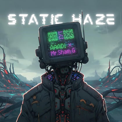 Static Haze album by Mr. Sham G - Drum and Bass Cover Art