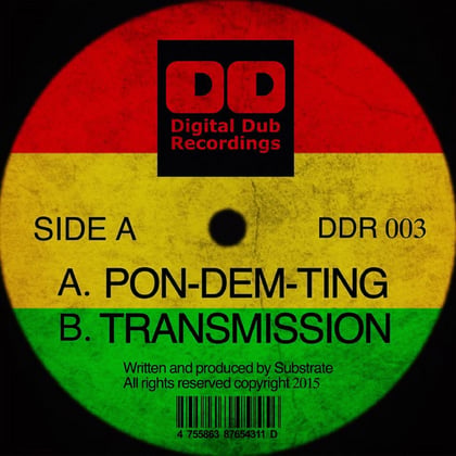 Pon-Dem-Ting album by Substrate - Drum and Bass Cover Art