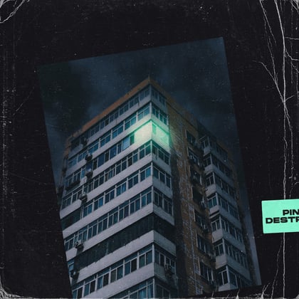 Pin Destroy album by Mitekiss - Drum and Bass Cover Art
