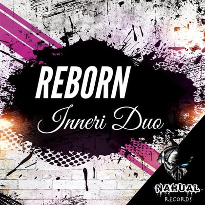 Reborn album by Inneri Duo - Drum and Bass Cover Art