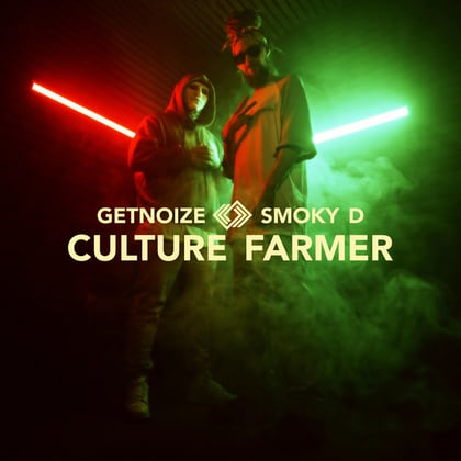 Culture Farmer album by Smoky D & Dave Hodge - Drum and Bass Cover Art