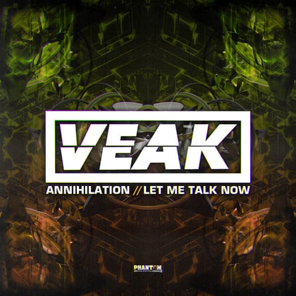 Annihilation album by Veak - Drum and Bass Cover Art