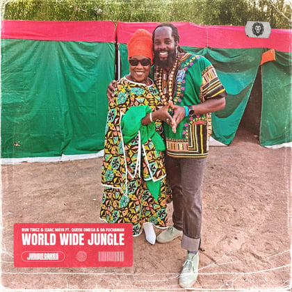 World Wide Jungle album by Isaac Maya - Drum and Bass Cover Art