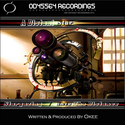 A Distant Star album by Okee - Drum and Bass Cover Art